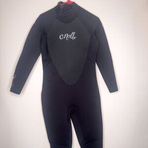 O'Neill 4/3 Epic Back-Zip Wetsuit Black Size 16